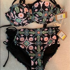 NWT Rachel Roy two piece bikini size medium